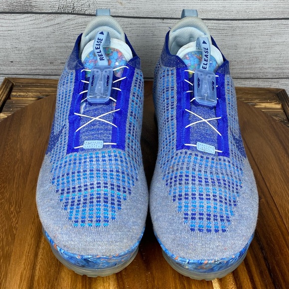 Nike Air VaporMax 2020 Flyknit Stone Blue Men’s Shoe CT1823-400 Sneaker Size 15 - Picture 8 of 12